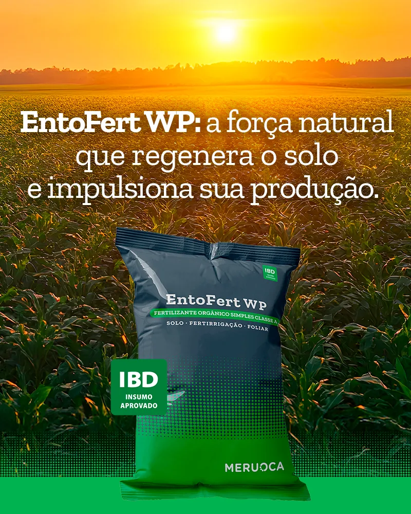 EntoFert WP: a força natural que regenera o solo e impulsiona sua produção